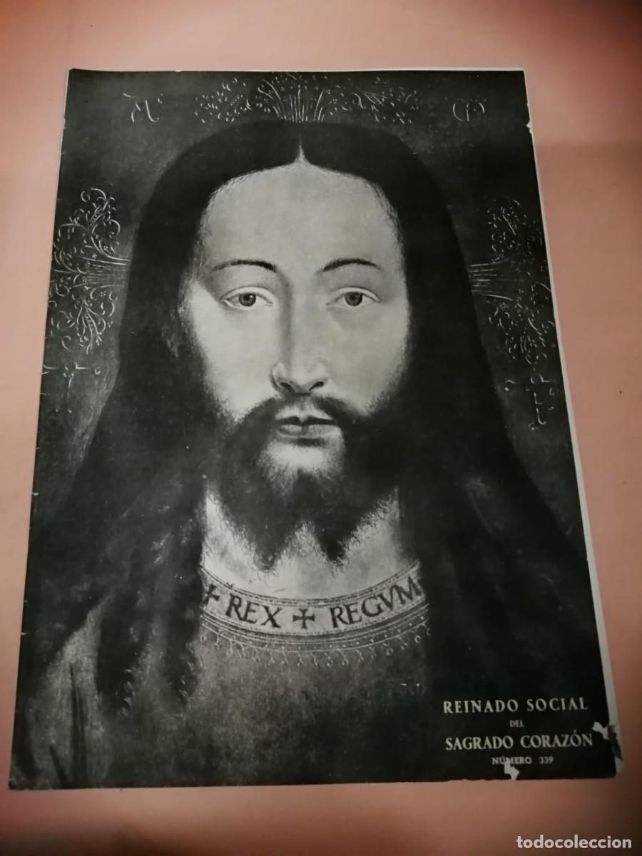 Coleccionismo de revistas y peri&oacute;dicos: REVISTA REINADO SOCIAL DEL SAGRADO CORAZON (NUMERO 339)