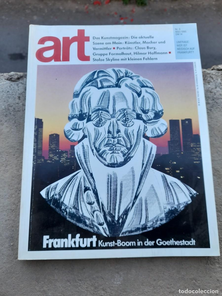 Coleccionismo de Revistas y Peri&oacute;dicos: Revista arte Art Das kunstmagazin en Aleman Frankfurt