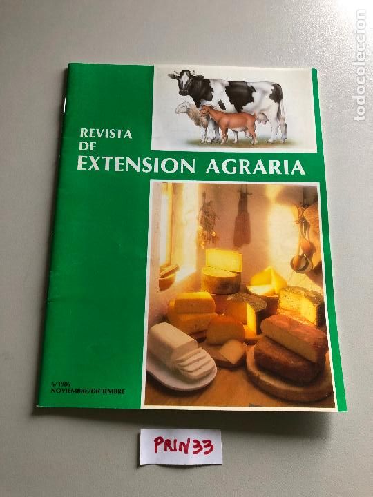 Coleccionismo de revistas y peri&oacute;dicos: Revista de extensi&oacute;n agraria