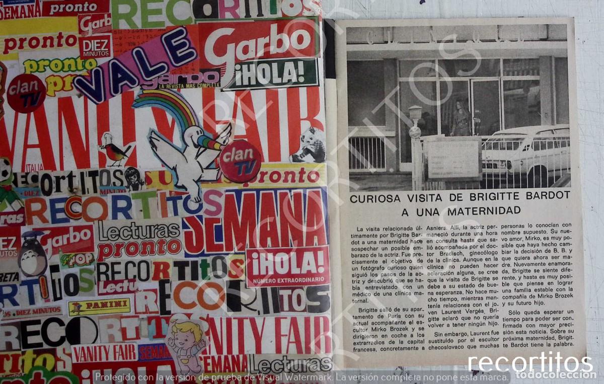 Coleccionismo de Revistas y Peri&oacute;dicos: bb brigitte bardot