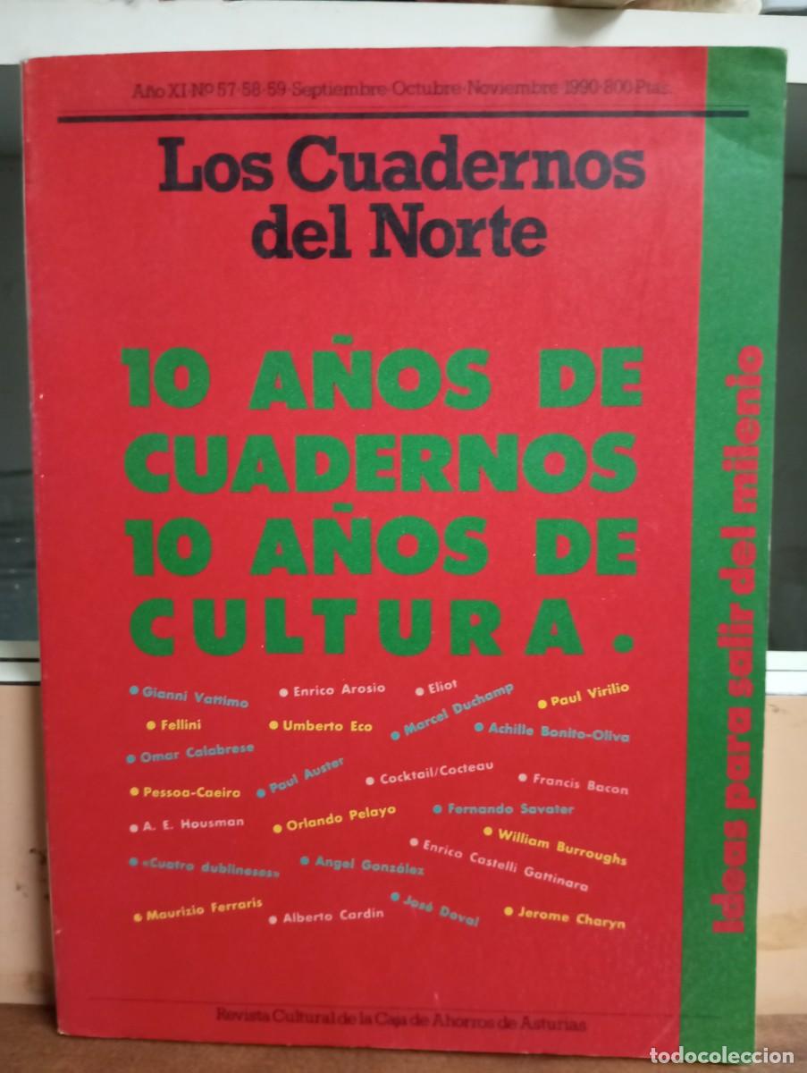 Collectionnisme de Revues et Journaux: Los cuadernos del Norte n&deg; 57-58-59. A&ntilde;o 1990