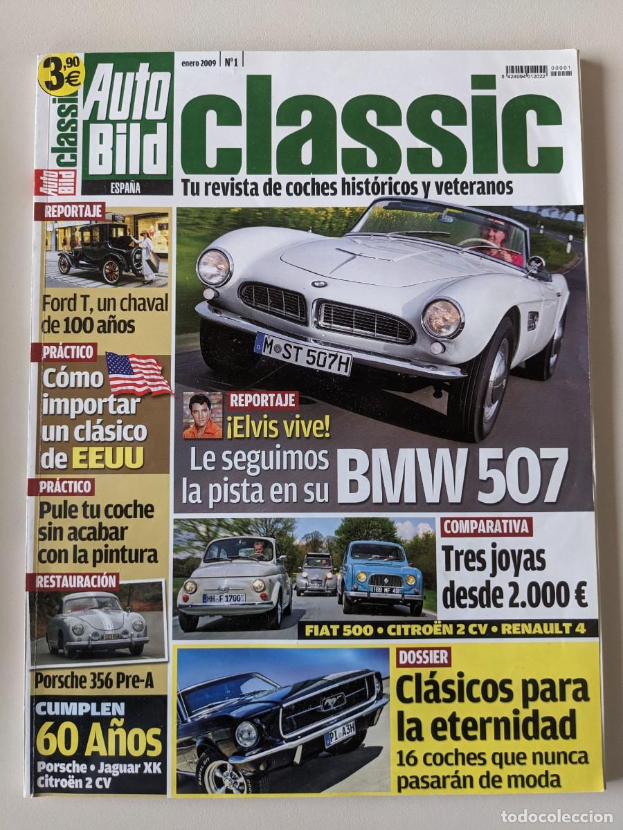 Coleccionismo de Revistas y Peri&oacute;dicos: NUMERO 1 - ENERO 2009 - AUTOBILD ESPA&Ntilde;A - CLASSIC - EXCELENTE ESTADO Y MUY DIFICIL