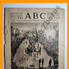 Coleccionismo de Revistas y Periódicos: ABC 1 MAYO 1930 - CUMPLEAÑOS SHAKESPEARE; FERIA SEVILLA; LA ARGENTINITA EN NUEVA YORK