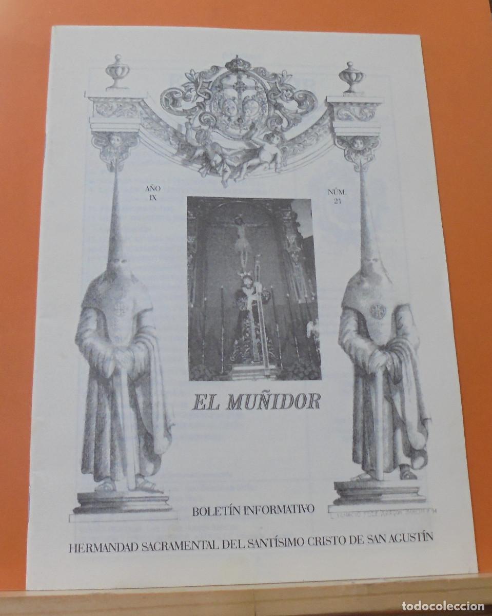 Coleccionismo de Revistas y Peri&oacute;dicos: El Mu&ntilde;idor. N&uacute;m. 21, febrero / 2002. Bolet&iacute;n informativo. Hermandad de Cristo de San Agust&iacute;n
