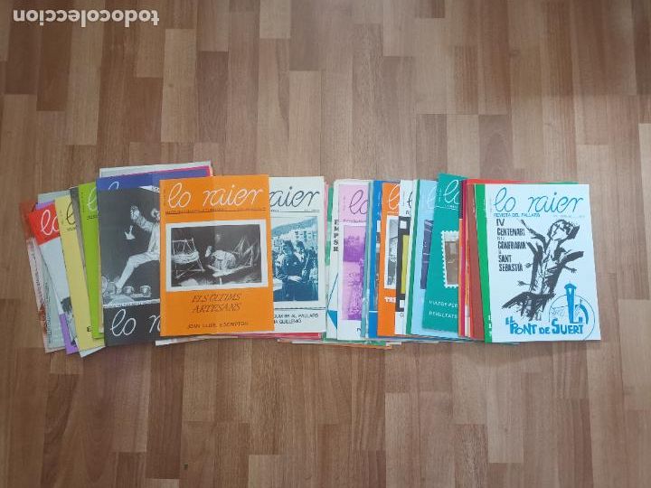 Coleccionismo de Revistas y Peri&oacute;dicos: LOTE 57 LO RAIER REVISTA PALLARS Y ALTA RIBAGOR&Ccedil;A. RIADAS, ESQUI LLESSUI,RAFEQUES, HIMALAIA,PIRINEU