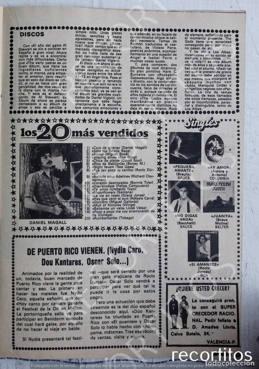 Coleccionismo de Revistas y Peri&oacute;dicos: DANIEL MAGAL ROCIO JURADO BRAULIO BRAVO MOLINA BACHELLI