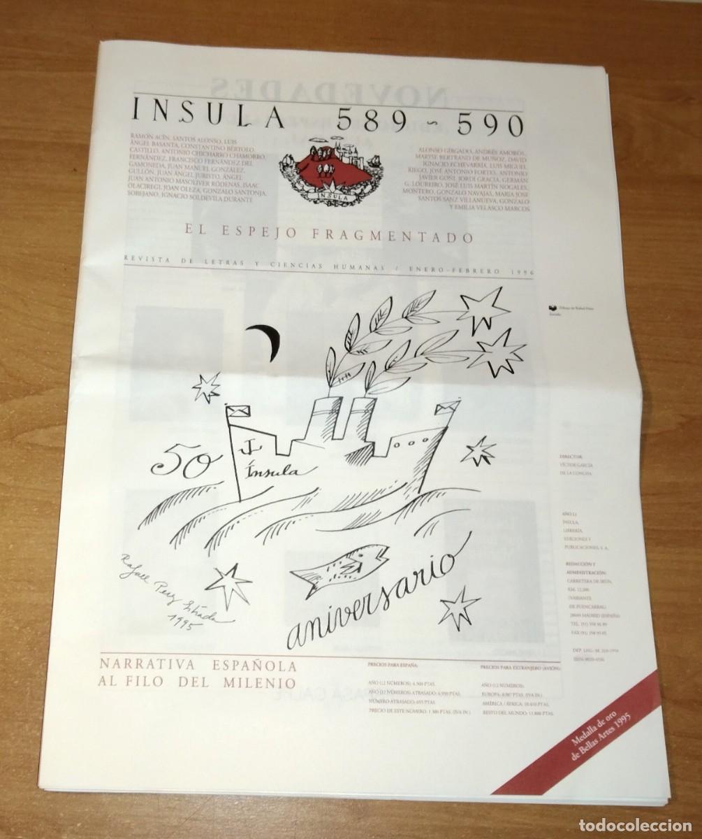 Collectionnisme de Revues et Journaux: &Iacute;NSULA 589-590, 1996 - MONOGR&Aacute;FICO: 50 ANIVERSARIO DE LA REVISTA. LA NARRATIVA DE FIN DE SIGLO