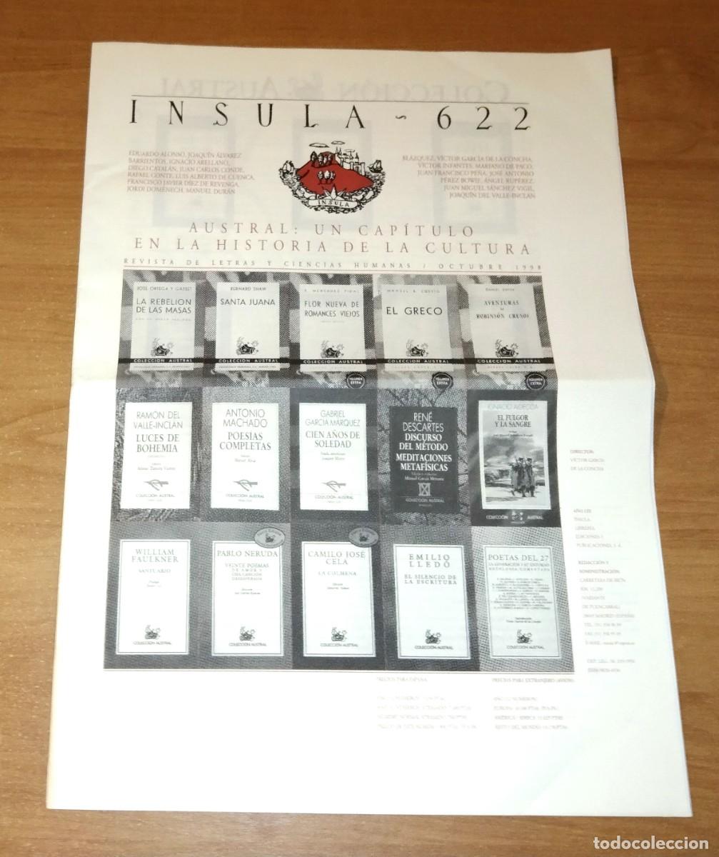 Coleccionismo de revistas y peri&oacute;dicos: &Iacute;NSULA 622, 1998 - MONOGR&Aacute;FICO: LA COLECCI&Oacute;N &rdquo;AUSTRAL&rdquo;