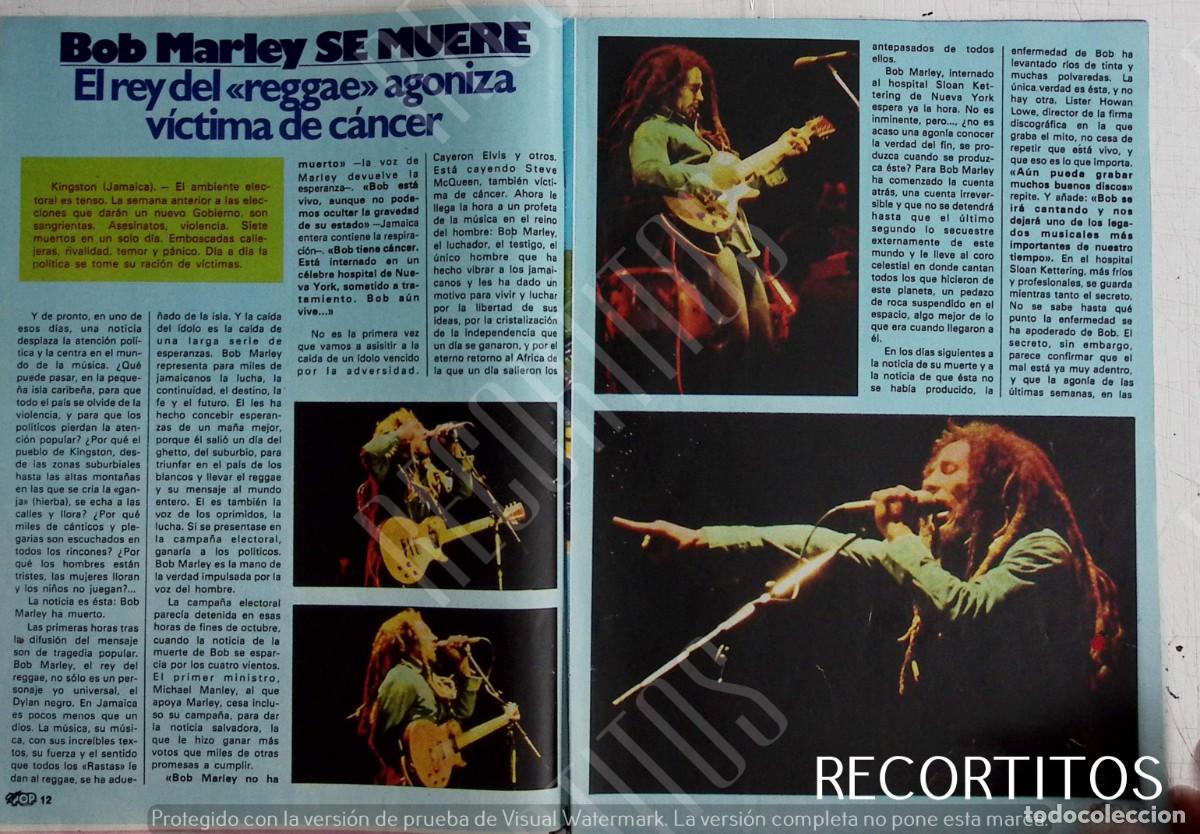 Coleccionismo de Revistas y Peri&oacute;dicos: BOB MARLEY