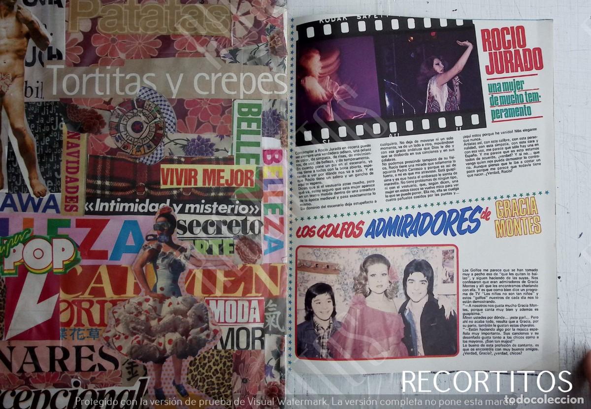 Coleccionismo de Revistas y Peri&oacute;dicos: GOLFOS GRACIA MONTES ROCIO JURADO