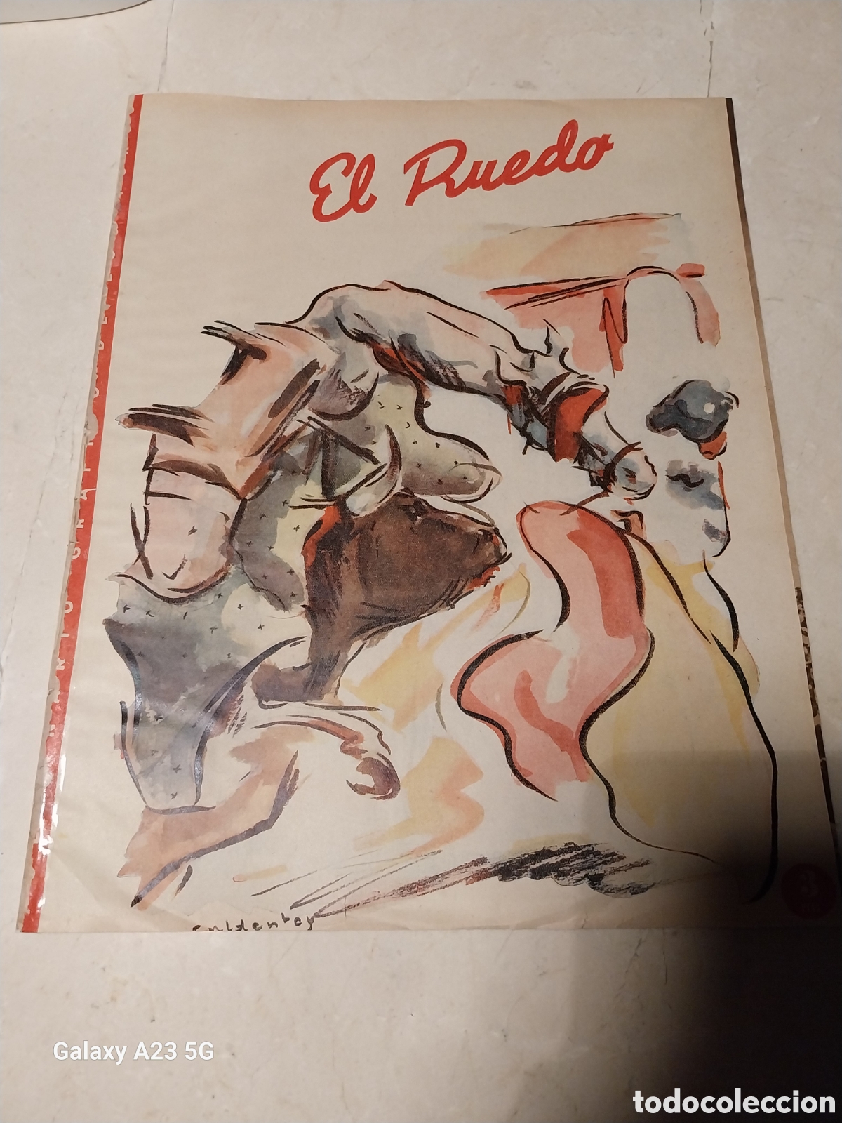 Sammeln von Zeitschriften und Zeitungen: REVISTA 1949 FIESTA CAMPERA EN MONASTERIO. FEDERICO DEL ORO. PINTOR SORIA AEDO .