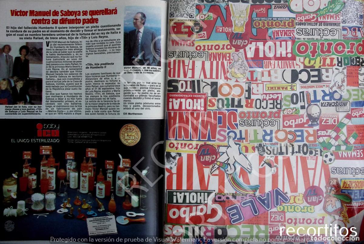 Coleccionismo de Revistas y Peri&oacute;dicos: VICTOR MANUEL DE SABOYA