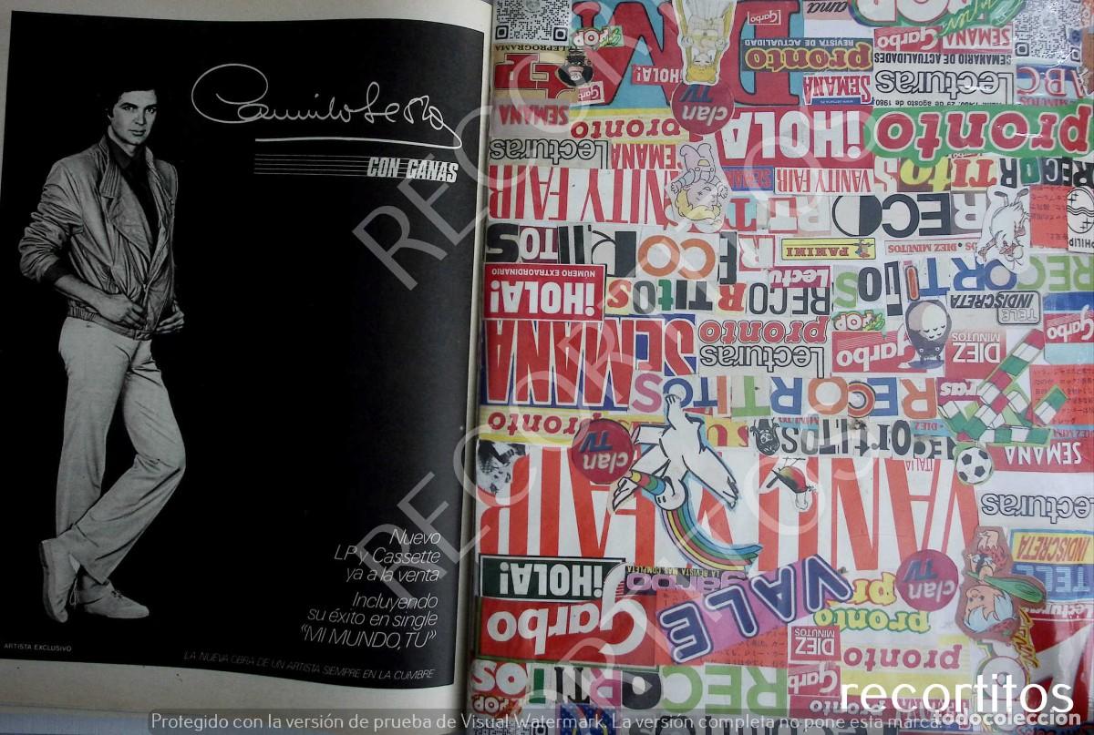 Coleccionismo de Revistas y Peri&oacute;dicos: CAMILO SESTO