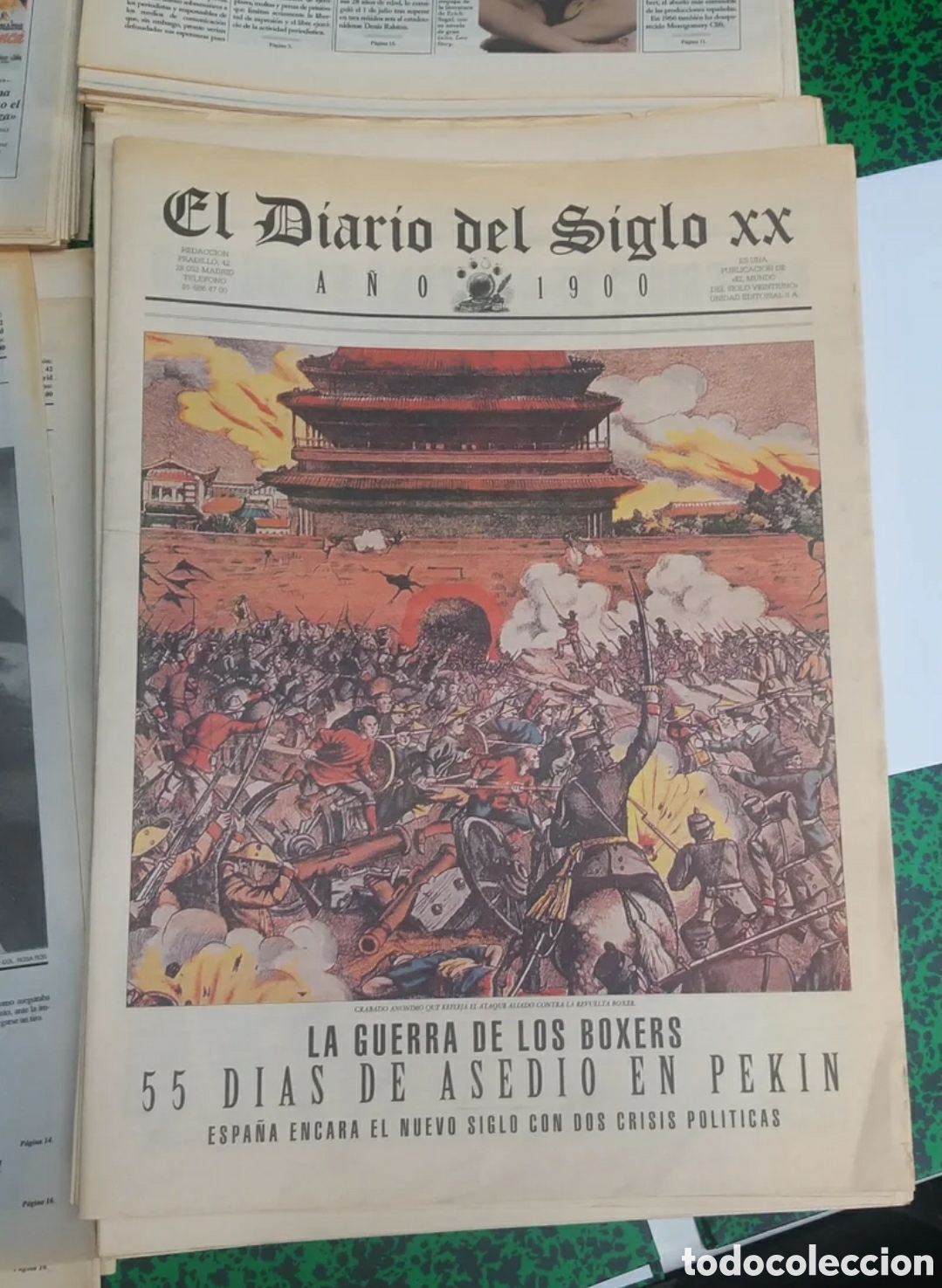 Coleccionismo de revistas y peri&oacute;dicos: EL DIARIO DEL SIGLO XX. 100 FASC&Iacute;CULOS