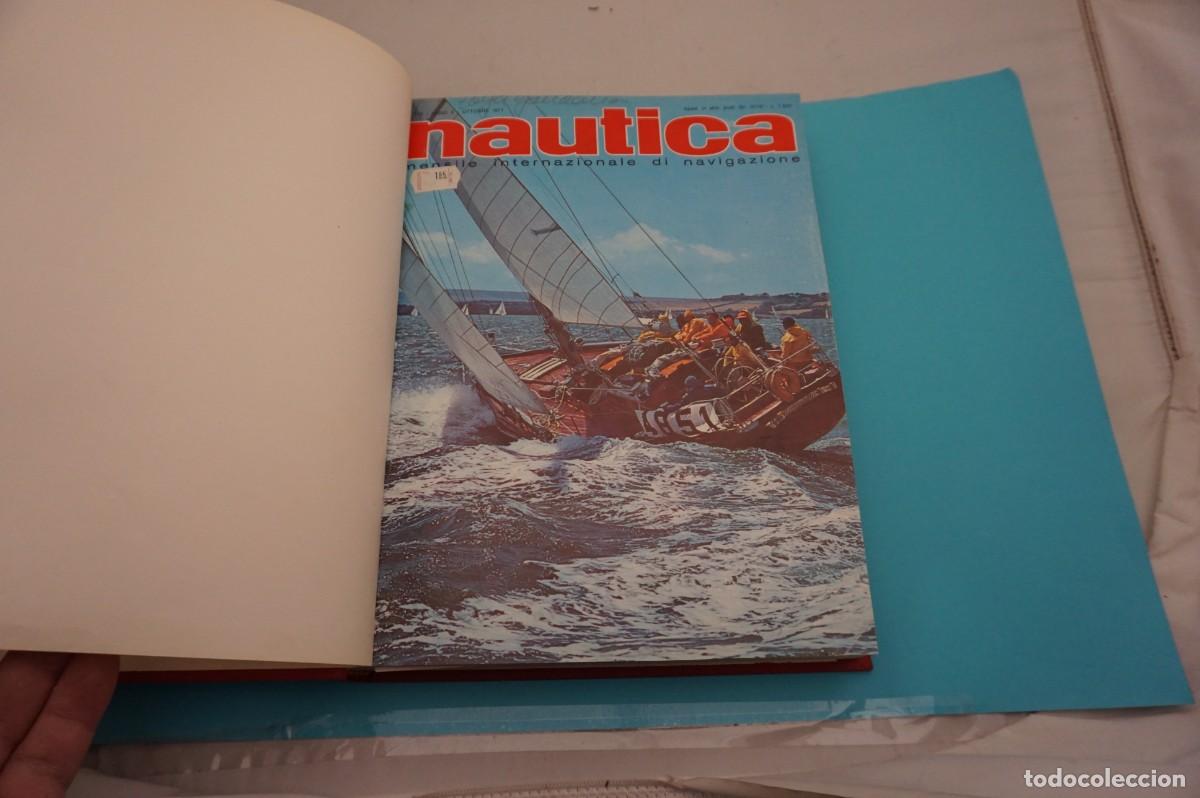 Collection Magazines and Newspapers: REVISTA - NAUTICA MENSILE INTERNAZIONALE DI NAVIGAZIONE - TOMO ENCUADERNADO - DE OCT A DIC. 1971
