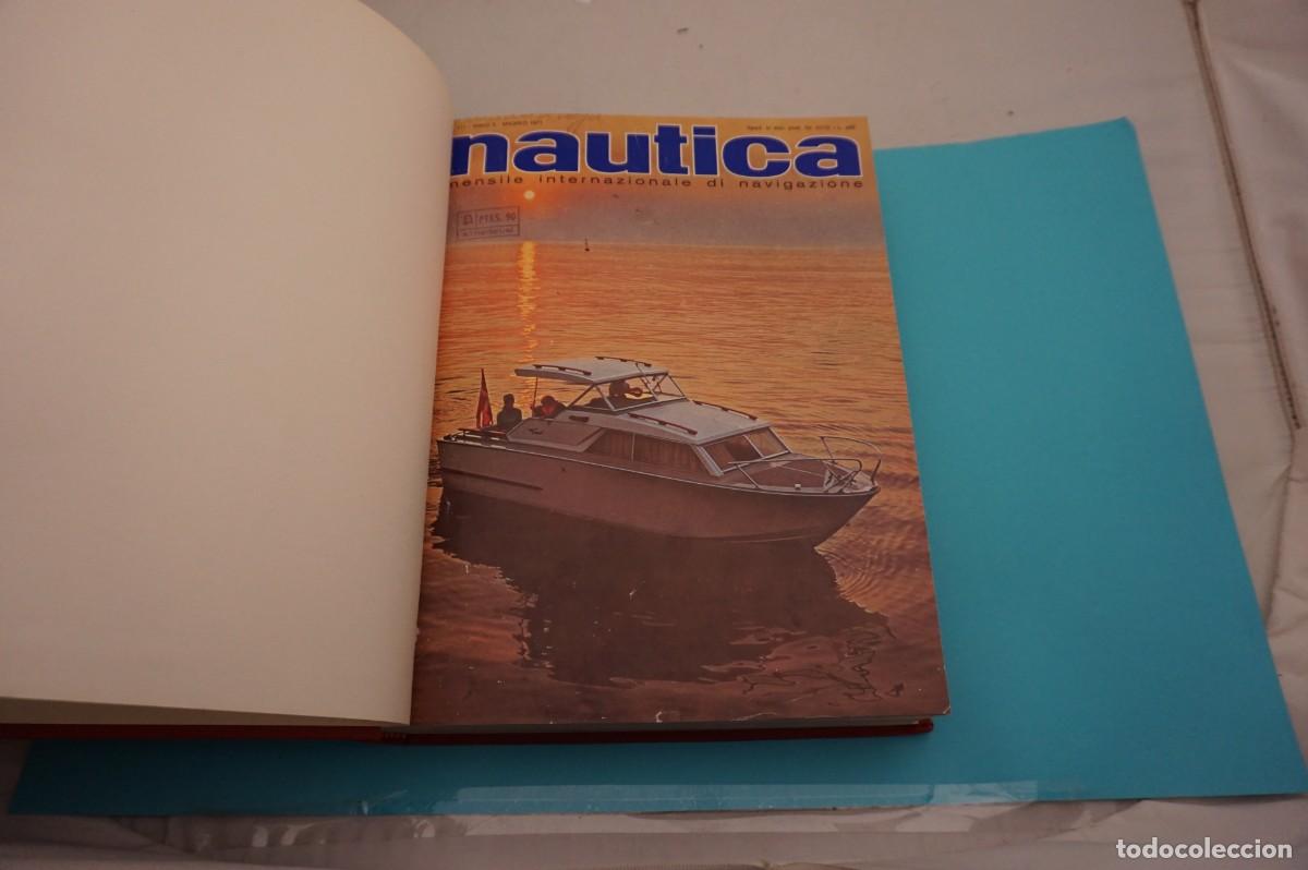 Collection Magazines and Newspapers: REVISTA - NAUTICA MENSILE INTERNAZIONALE DI NAVIGAZIONE - TOMO ENCUADERNADO - 3 REVISTAS.. 1971