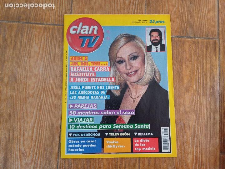Coleccionismo de Revistas y Peri&oacute;dicos: CLAN TV N &ordm; 270 1992 PORTADA RAFAELLA CARRA