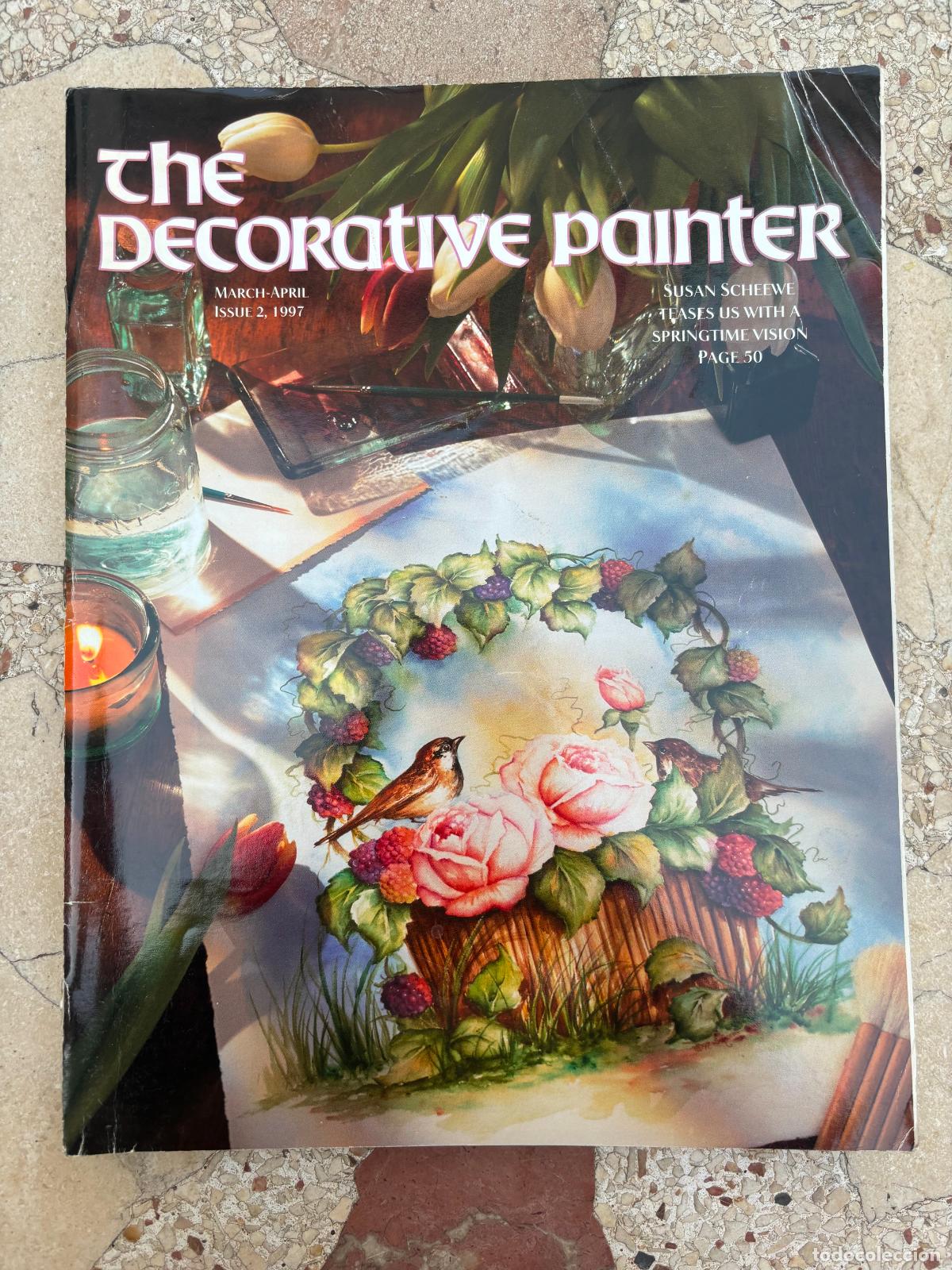 Coleccionismo de revistas y peri&oacute;dicos: THE DECORATIVE PAINTER ISSUE N&ordm; 2 A&Ntilde;O 1997. SUSAN SCHEEWE. SPRINGTIME VISION.