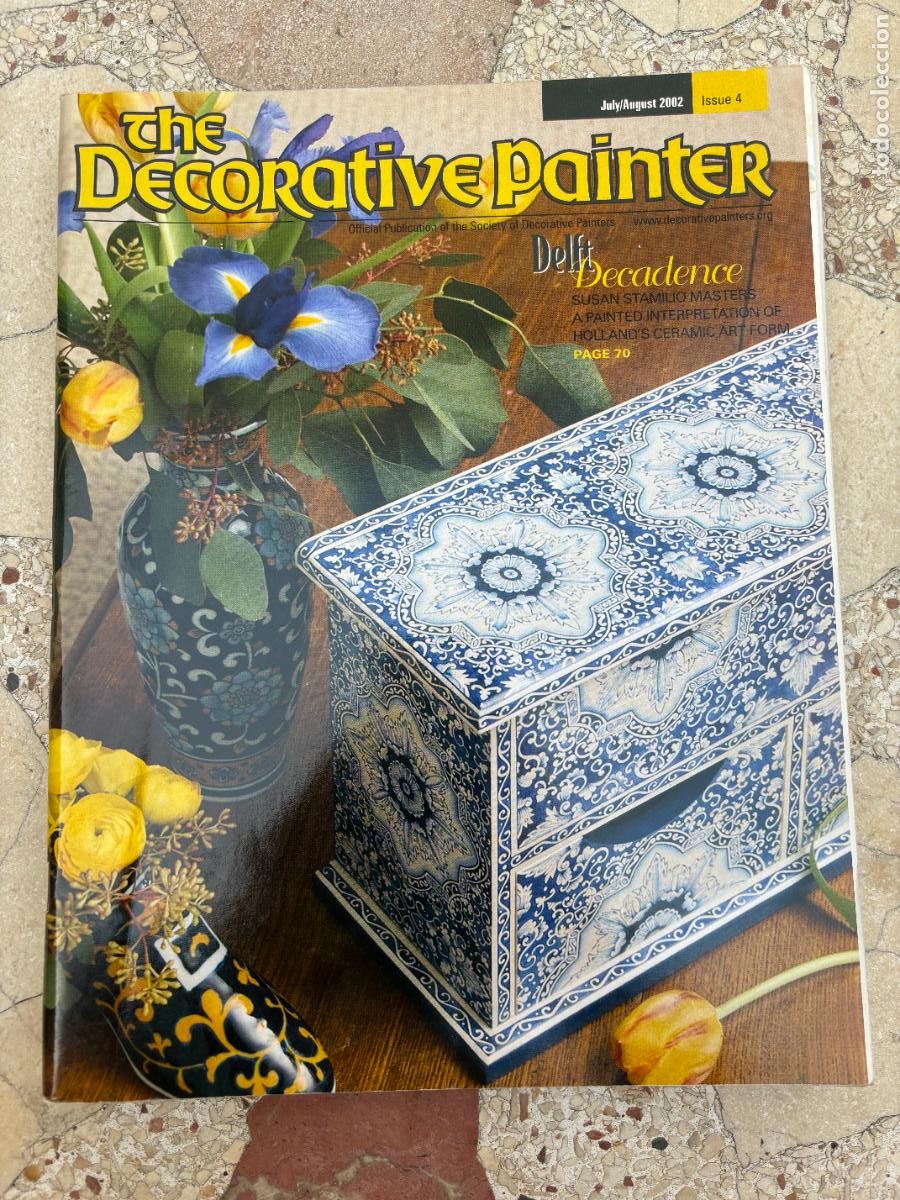 Coleccionismo de revistas y peri&oacute;dicos: THE DECORATIVE PAINTER ISSUE N&ordm; 4 A&Ntilde;O 2002. DELF DECADENCE. SUSAN STAMILIO. HOLLAND'S CERAMIC