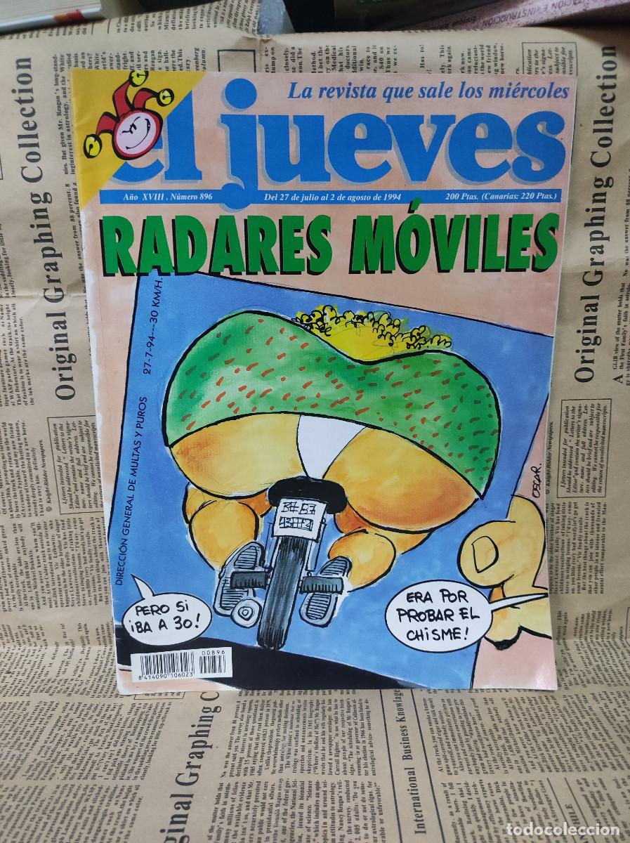 Colecionismo de Revistas e Jornais: REVISTA EL JUEVES RADARES MOVILES