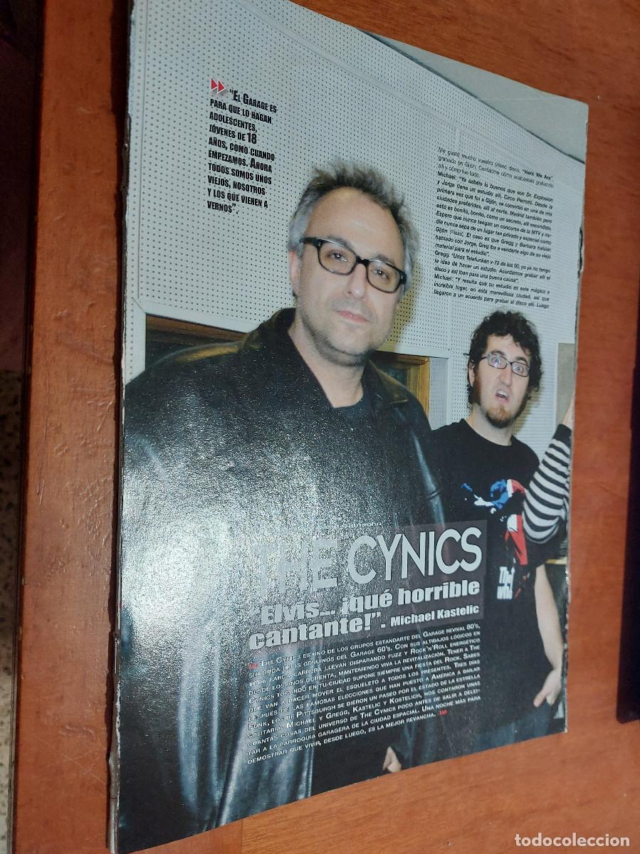 Collezionismo di Riviste e Giornali: THE CYNICS. 3 P&Aacute;GINAS. ART&Iacute;CULO EXTRAIDO DE REVISTA. GRAPA. BUEN ESTADO