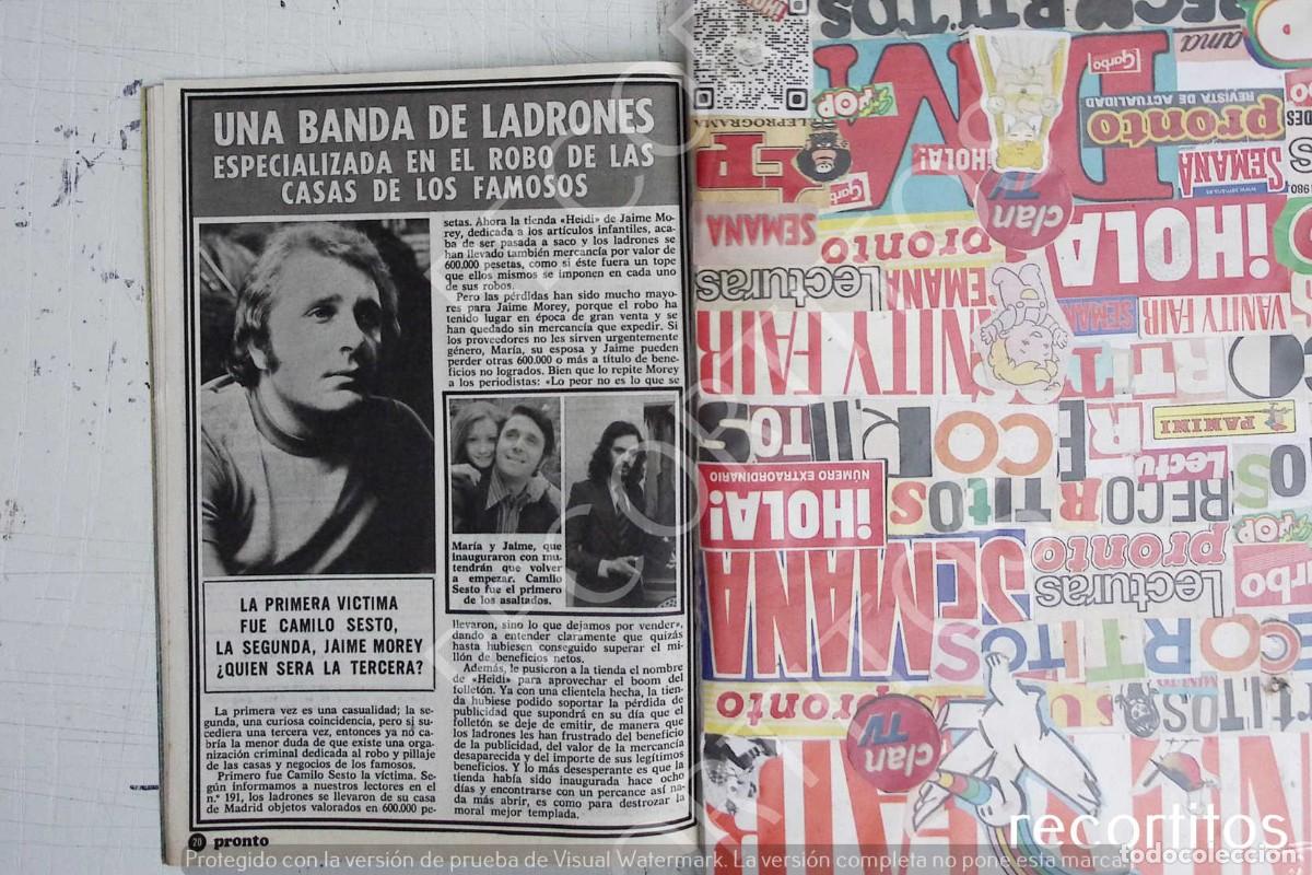 Coleccionismo de Revistas y Peri&oacute;dicos: JAIME MOREY CAMILO SESTO
