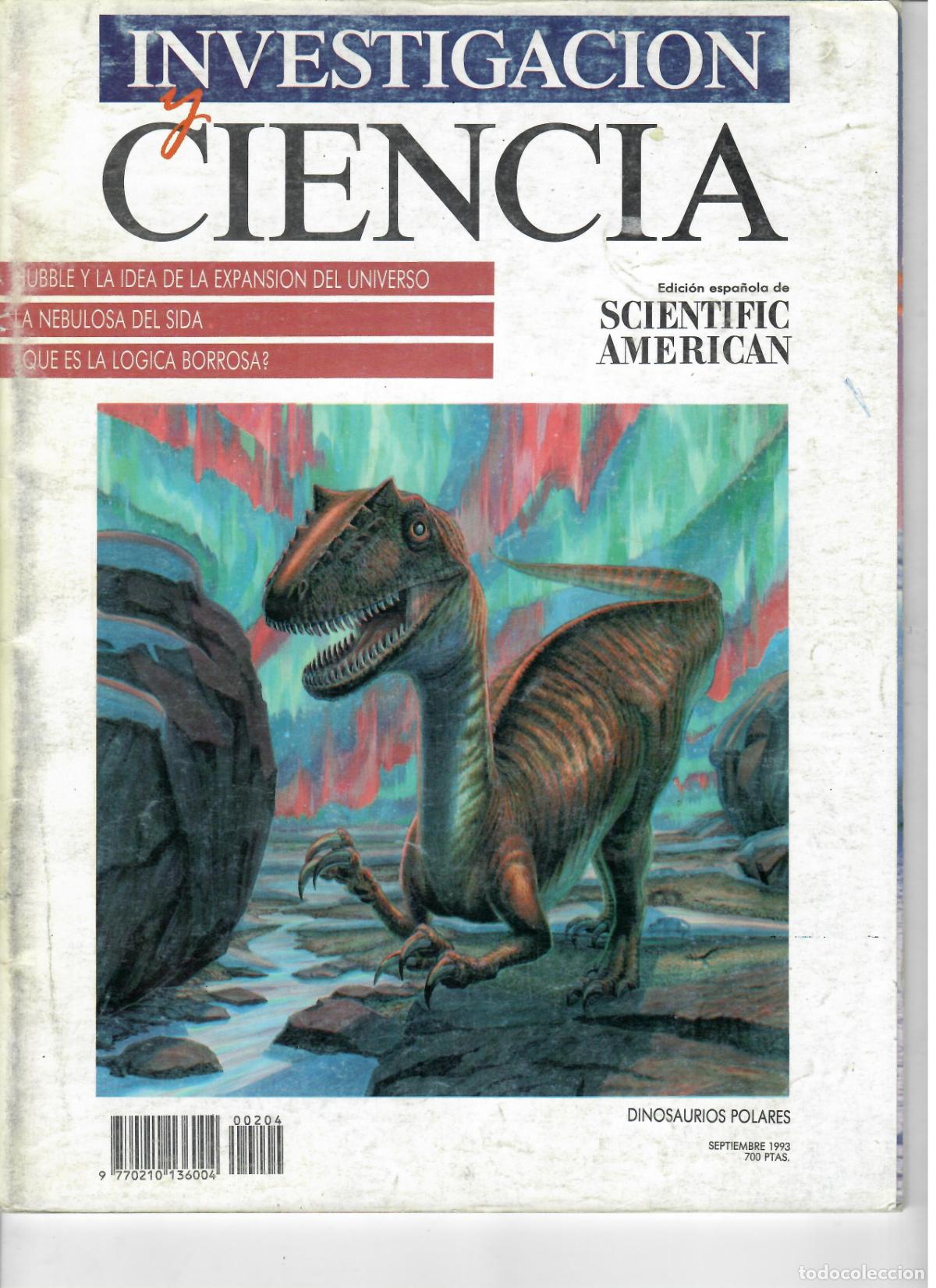 Coleccionismo de Revistas y Peri&oacute;dicos: INVESTIGACION Y CIENCIA - Septiembre de 1993 - n&ordm; 204 - DINOSAURIOS POLARES