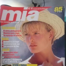 Coleccionismo de Revistas y Periódicos: MIA N 41 DEL 22 AL 28 DE JUNIO DE 1987 -CON PUBLICIDAD DE LA EPOCA-NOTICIAS-ETC
