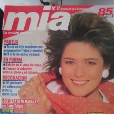 Coleccionismo de Revistas y Periódicos: MIA N 37 DEL 25 AL 31 DE MAYO DE 1987 -CON PUBLICIDAD DE LA EPOCA -NOTICIAS-ETC
