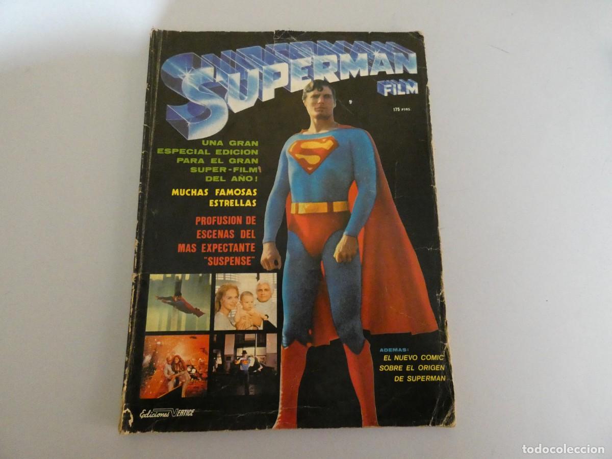 Coleccionismo de revistas y peri&oacute;dicos: PRECIOSA REVISTA ANTIGUA SOBRE SUPERMAN FILM EDICIONES VERTICE A&Ntilde;O 1979 COMPLETA