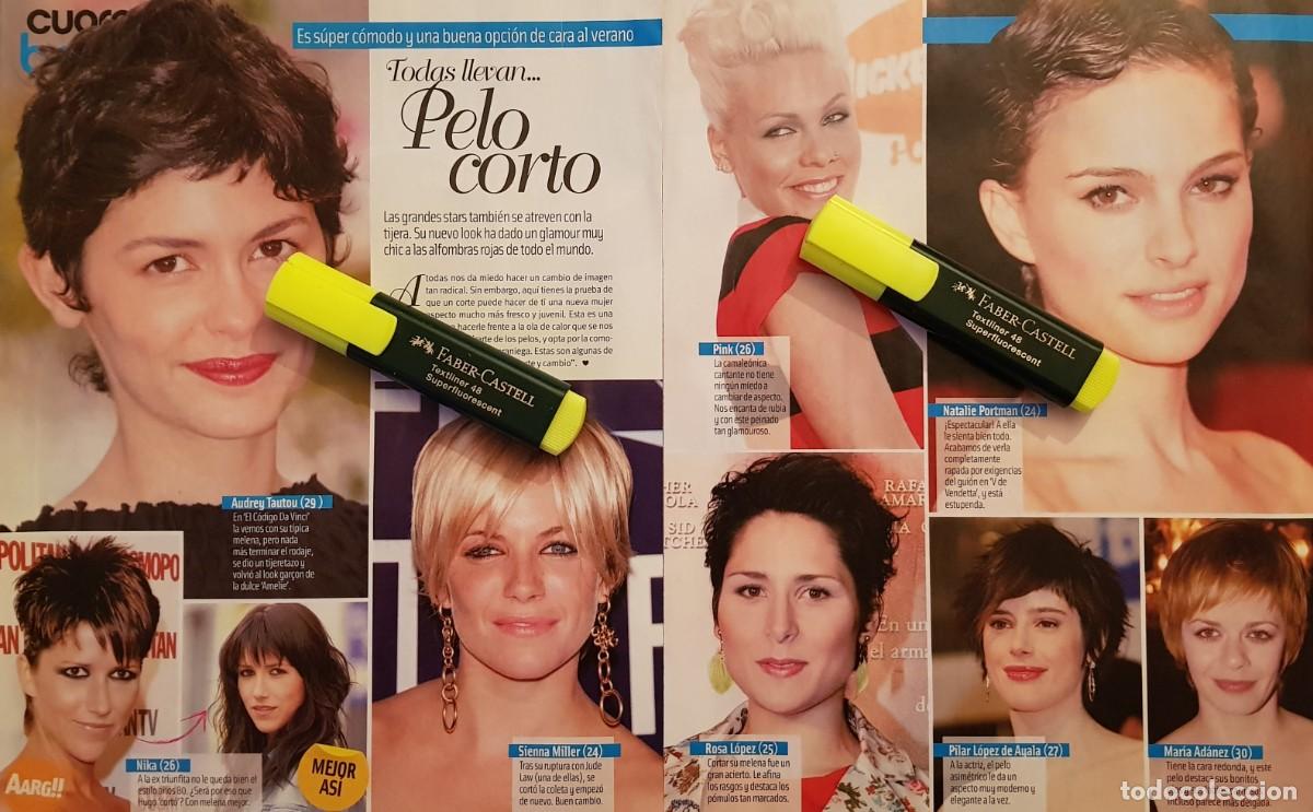 Sammeln von Zeitschriften und Zeitungen: Reportaje Nika / Pink / Rosa L&oacute;pez / Natalie Portman 07.06.2006