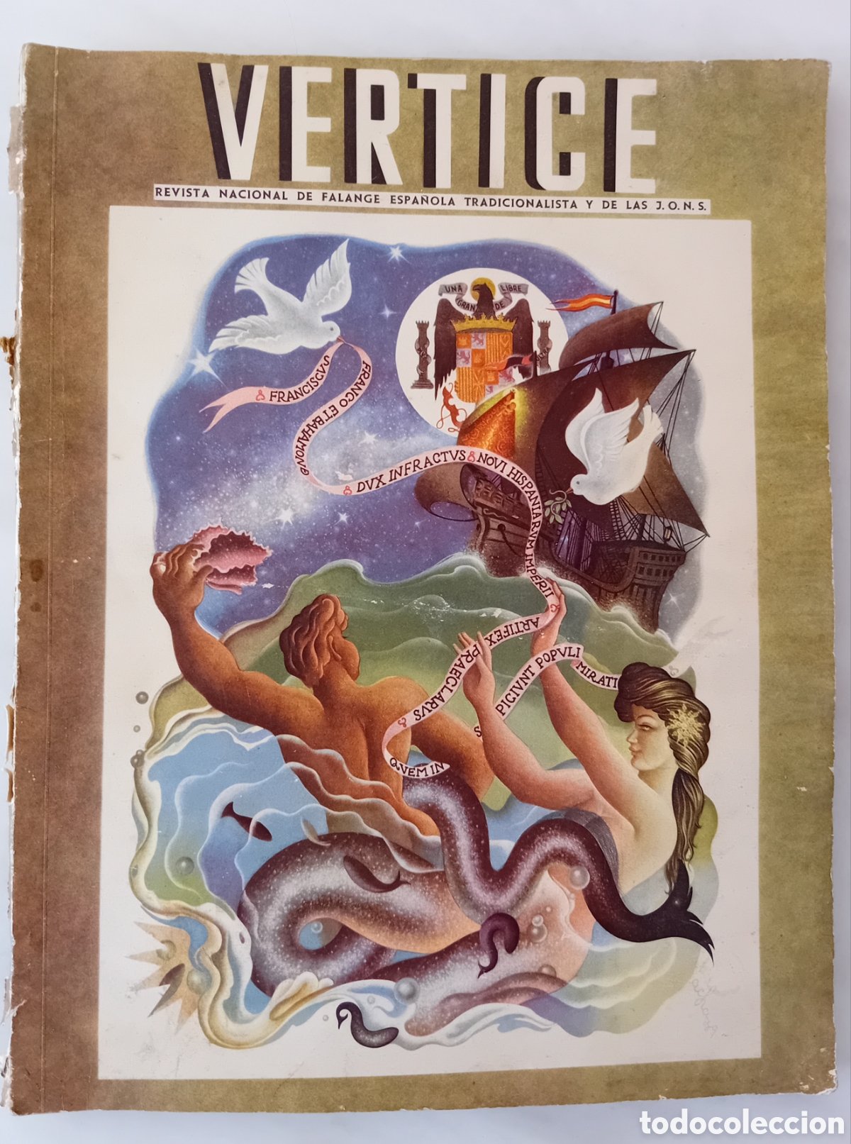 Sammeln von Zeitschriften und Zeitungen: revista vertice a&ntilde;o 1939