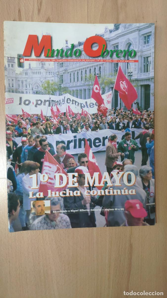 Coleccionismo de revistas y peri&oacute;dicos: Revista Mundo Obrero n&ordm; 68. Abril 1997