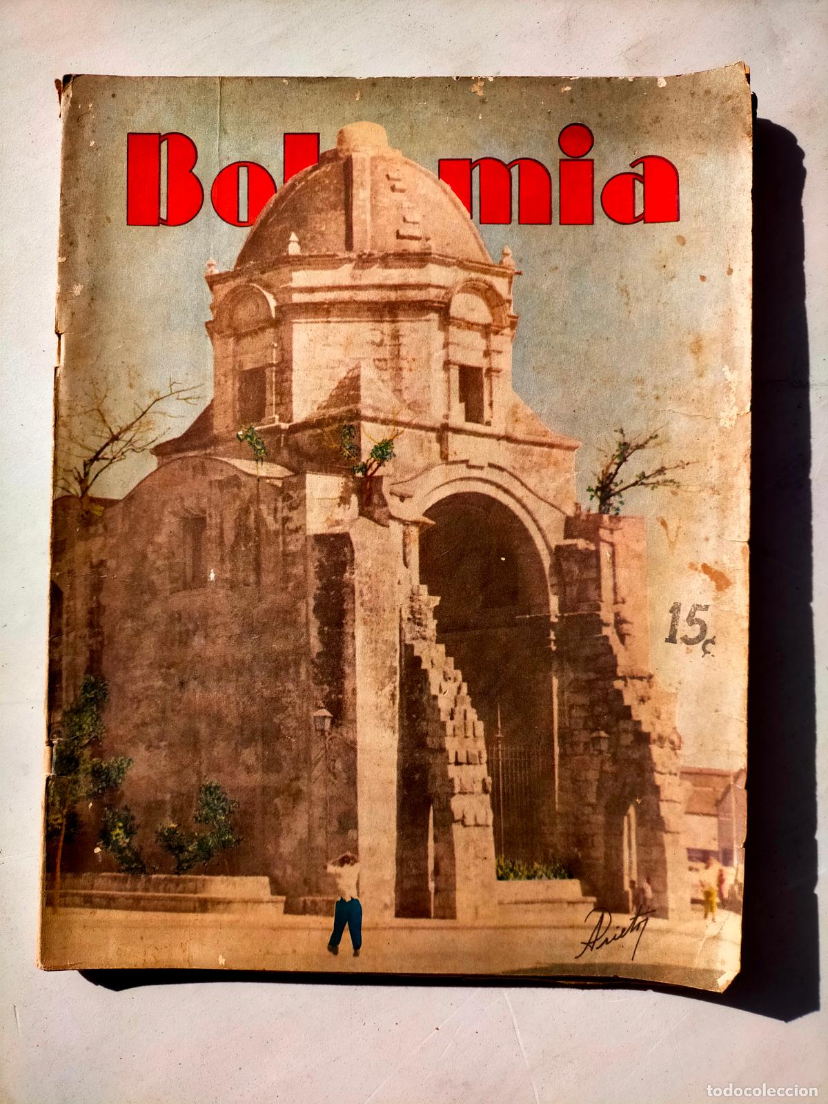 Collectionnisme de Revues et Journaux: Antigua revista Bohemia A&ntilde;o 41 N&uacute;m 22 La Habana Mayo 29 de 1949 Cuba