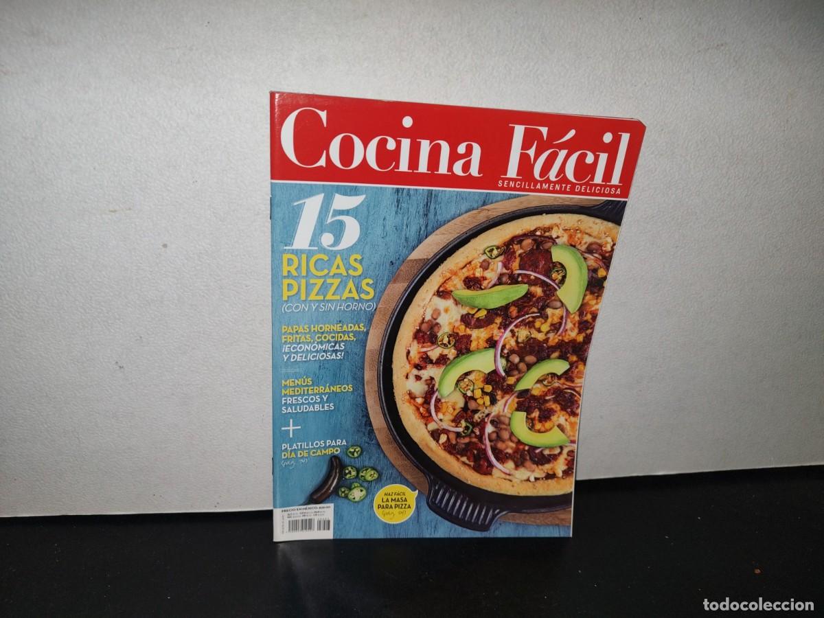 Collezionismo di Riviste e Giornali: 94- REVISTA COCINA F&Aacute;CIL. 15 RICAS PIZZAS - JULIO 2017