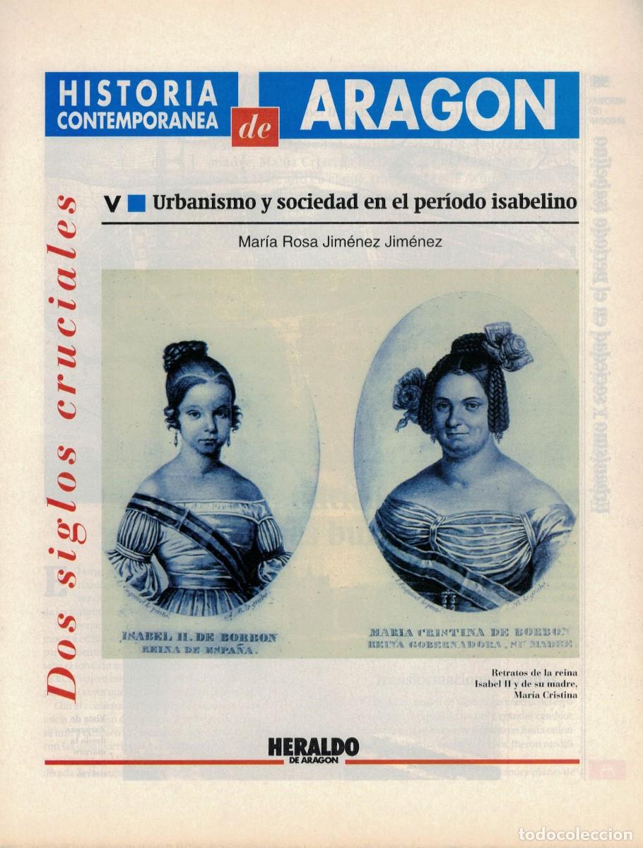 Coleccionismo de Revistas y Peri&oacute;dicos: Urbanismo y Sociedad en el per&iacute;odo isabelino / Historia Contempor&aacute;nea de Arag&oacute;n V Heraldo de Arag&oacute;n