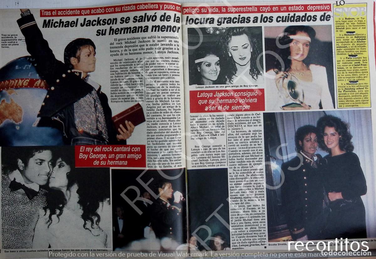 Coleccionismo de Revistas y Peri&oacute;dicos: michael jackson BROOKE SHIELDS LATOYA BOY GEORGE