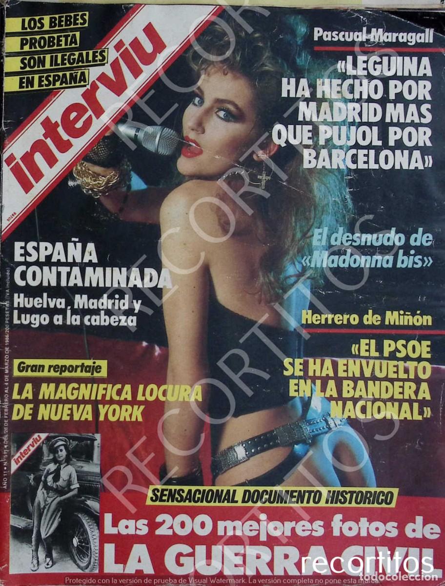 Coleccionismo de Revistas y Peri&oacute;dicos: RECORTE PORTADA MADONNA BIS