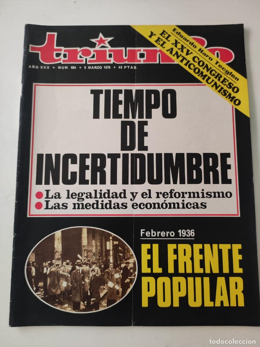 Sammeln von Zeitschriften und Zeitungen: Revista Triunfo. N&uacute;mero 684. 1976.