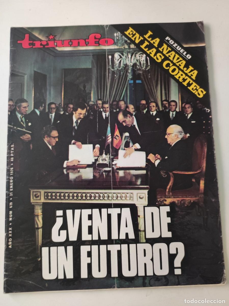 Sammeln von Zeitschriften und Zeitungen: Revista Triunfo. N&uacute;mero 679. 1976