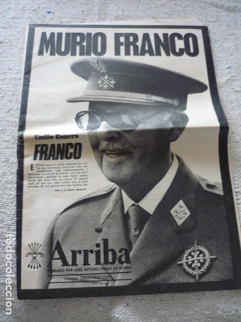 Collezionismo di Riviste e Giornali: ARRIBA PERIODICO MURIO FRANCO NOVIEMBRE 1975