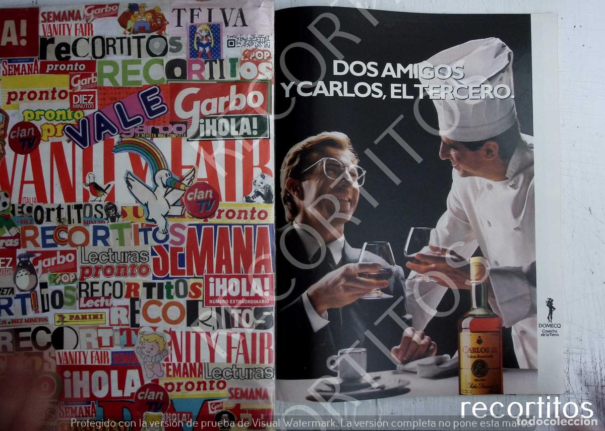 Coleccionismo de Revistas y Peri&oacute;dicos: CARLOS III BRANDY ANUNCIO PUBLICIDAD