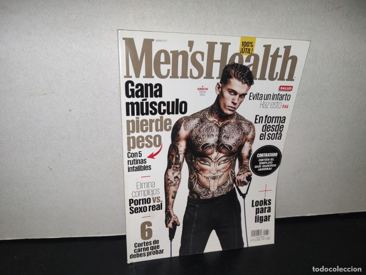 Collezionismo di Riviste e Giornali: 94- REVISTA MEN'S HEALTH. GANA M&Uacute;SCULO, PIERDE PESO. EVITA UN INFARTO - MAYO 2017