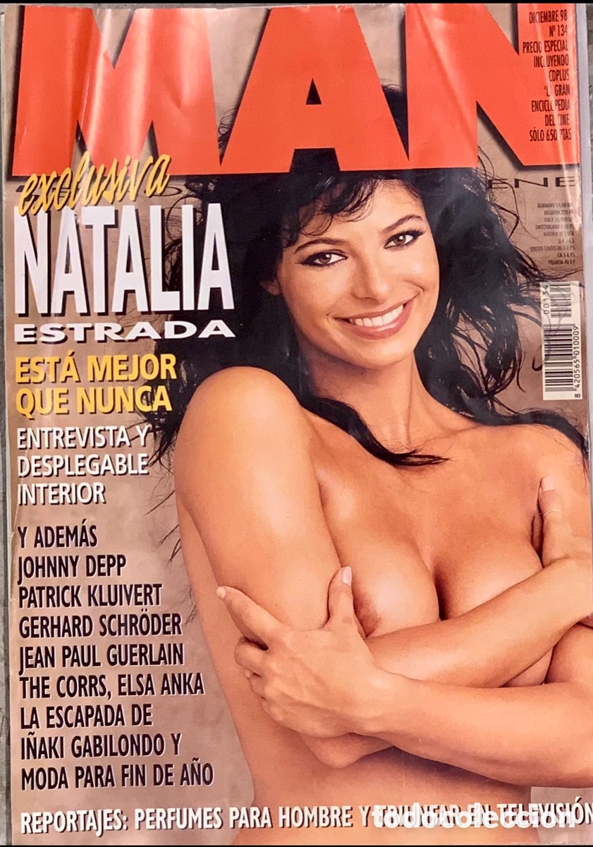 Collezionismo di Riviste e Giornali: Revista. MAN. N&ordm; 134. 1998. Natalia Estrada.