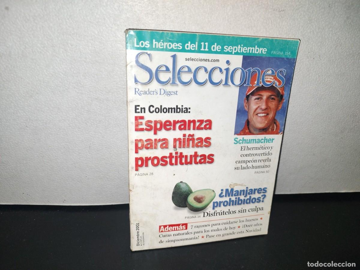 Collezionismo di Riviste e Giornali: 95- REVISTA SELECCIONES DEL READER'S DIGEST. SCHUMACHER - DICIEMBRE 2001