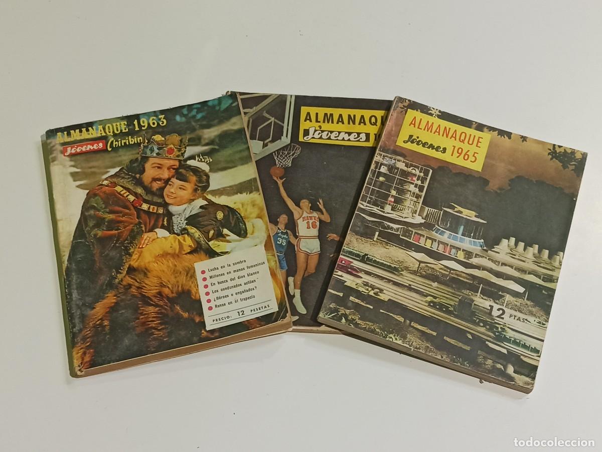 Coleccionismo de revistas y peri&oacute;dicos: Lote almanaque revista J&oacute;venes