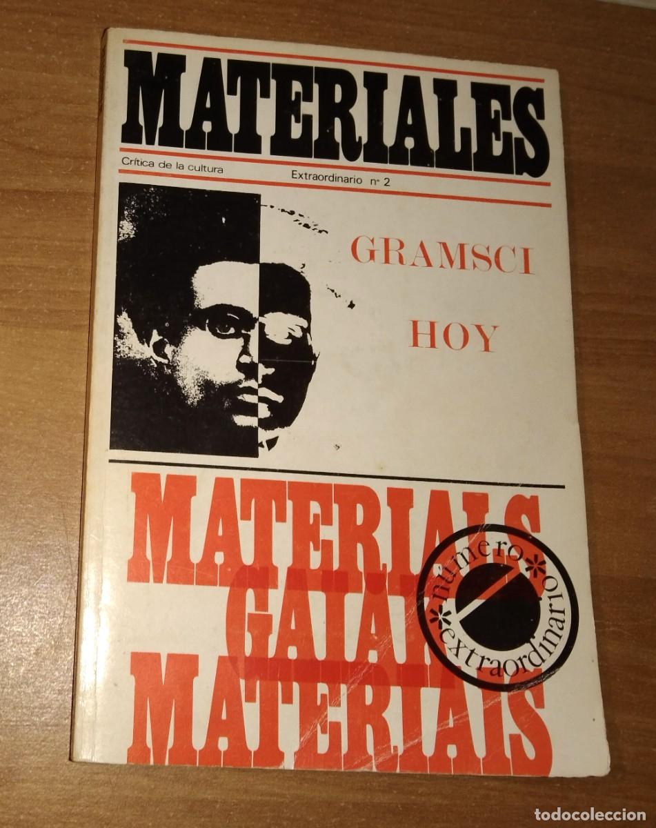 Coleccionismo de revistas y peri&oacute;dicos: MATERIALES. CR&Iacute;TICA DE LA CULTURA, EXTRAORDINARIO 2, 1977 - MONOGR&Aacute;FICO: GRAMSCI, HOY