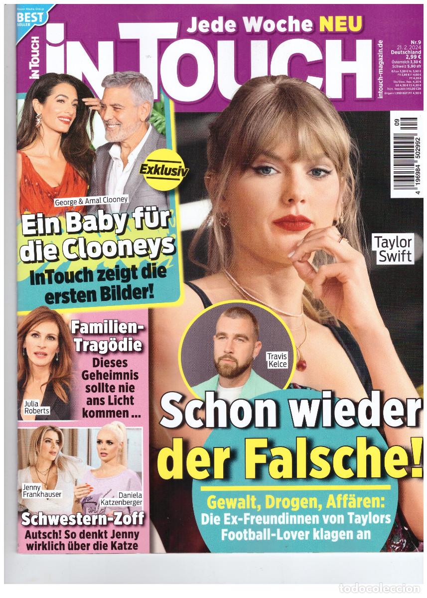 Coleccionismo de Revistas y Peri&oacute;dicos: REVISTA IN TOUCH: TAYLOR SWIFT / VANESSA PARADIS / ERIC ROBERTS / HEIDI KLUM / SHAWN MENDES