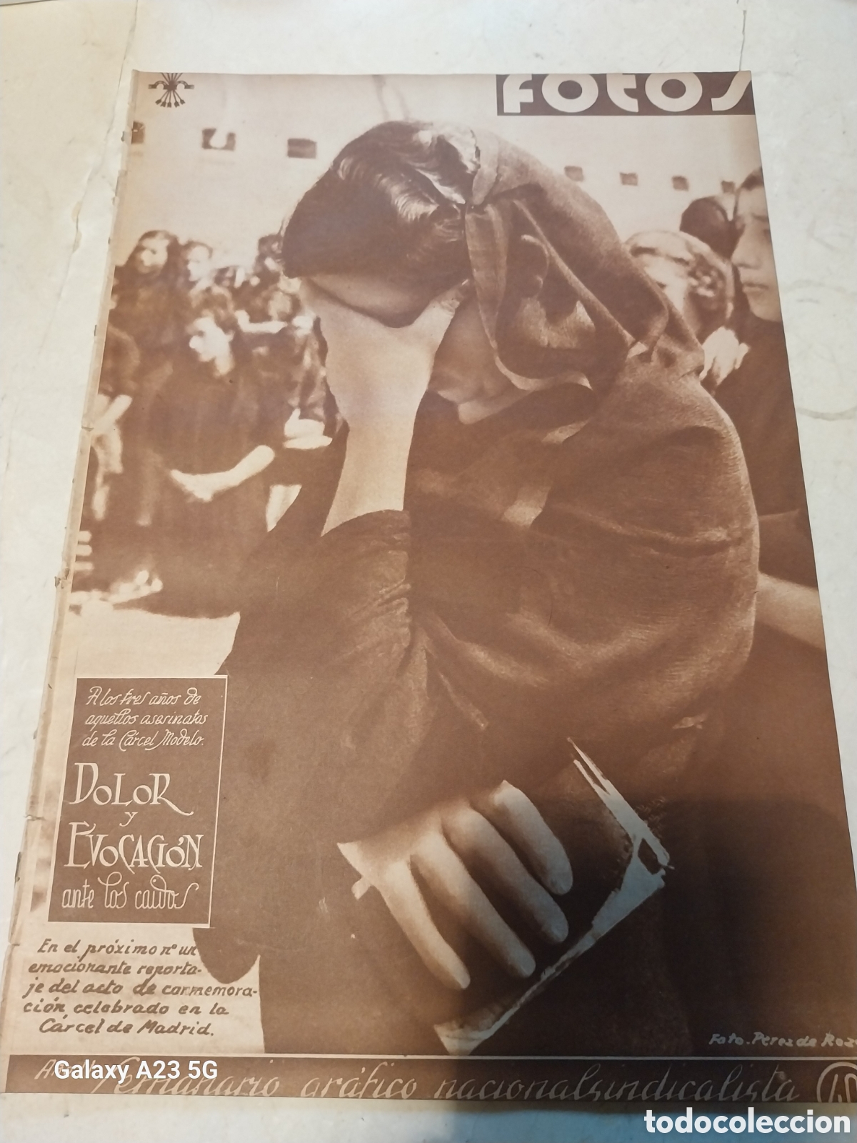 Collection Magazines and Newspapers: REVISTA 1939 TEATRO DE LA FALANGE. GUARDERIA EN .SANTO&Ntilde;A.EL NUEVO RETIRO DE MADRID.GRACIA DE SEVILLA