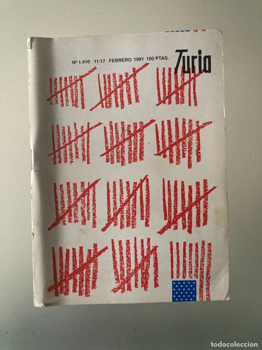 Sammeln von Zeitschriften und Zeitungen: CARTELERA TURIA N&ordm; 1410 / A&Ntilde;O 1991 / VALENCIA / Reportaje: Guy Lafitte - Jazz